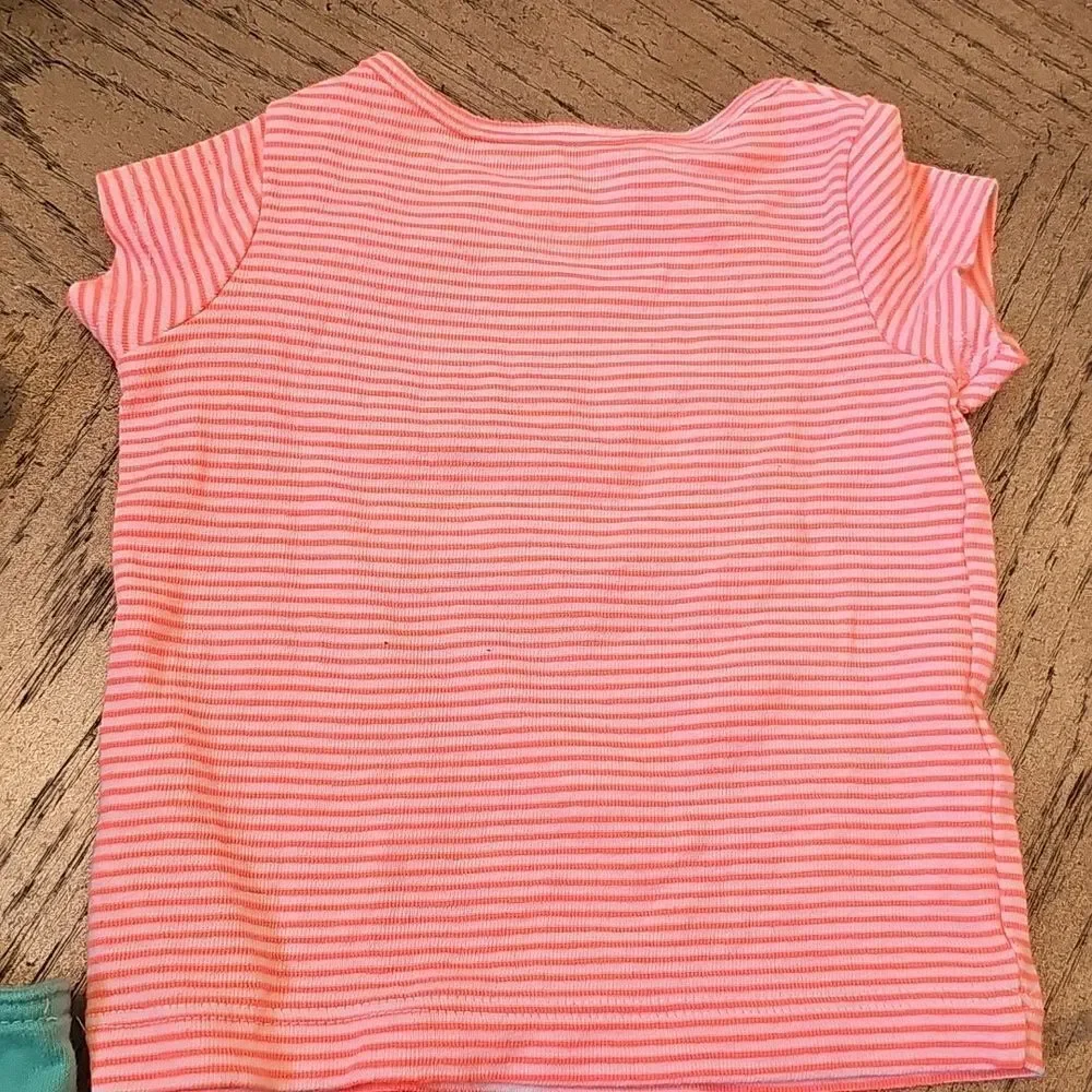 NWOT Carter's Teal Overall Set 3T